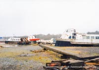AP1-88 hovercraft with SAS, derelict craft -  (credit: The <a href='http://www.hovercraft-museum.org/' target='_blank'>Hovercraft Museum Trust</a>).